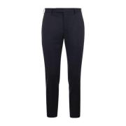 Dieci - wollen broek PT Torino , Blue , Heren