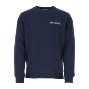 Blauwe katoenen sweatshirt - Stijlvol en comfortabel Études , Blue , H...