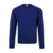 Blauwe Sweaters voor Heren Aspesi , Blue , Heren