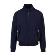 Blauwe Alberti-KN Indaco Jas Moorer , Blue , Heren