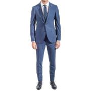 Suit Sets Lubiam , Blue , Heren