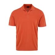 Oranje Polo Shirt voor Heren Drumohr , Orange , Heren