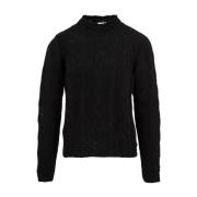 Zwarte Sweaters voor Heren Akep , Black , Heren