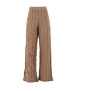 Camel Broek, Akep Model Ptkd03039 02 Akep , Brown , Dames