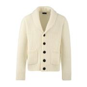 Heren Cardigan Cardigan Drumohr , Beige , Heren