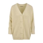 Cardigan Cardigan voor Dames Hinnominate , Beige , Dames