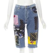 Pre-owned Denim bottoms Loewe Pre-owned , Multicolor , Dames