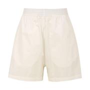 Witte Shorts voor Vrouwen Douuod Woman , White , Dames