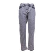 Straight Jeans Mauro Grifoni , Gray , Heren