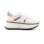 Witte Iride Lage Sneakers Alexander Smith , White , Dames