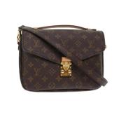 Pre-owned Canvas louis-vuitton-bags Louis Vuitton Vintage , Brown , Da...