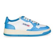 Lage Bicolor Cobalt Sneakers Autry , Blue , Dames