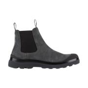 Beatle Boot Suede Anthracite Panchic , Gray , Heren