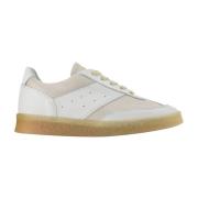 Witte Leren Sneakers Maison Margiela , White , Dames