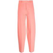 Tapered Trousers The Attico , Pink , Dames