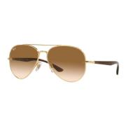 RB 3675 Sungles, Gold/Light Brown Shaded Ray-Ban , Yellow , Unisex