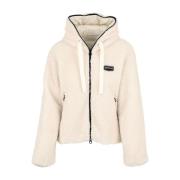 Teddy Scudetto Hoodie Duvetica , Beige , Dames