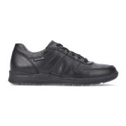 Stijlvolle Heren Sneaker Mephisto , Black , Heren