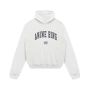 Harvey Hoodie Sweatshirt Anine Bing , Gray , Dames