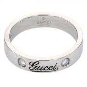 Tweedehands sieraden Gucci Zilver Witgoud Gucci Vintage , Gray , Dames