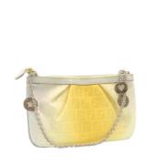 Pre-owned Mini Bags Fendi Vintage , Yellow , Dames
