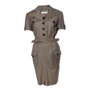 Tweedehands Dres Dior Vintage , Brown , Dames