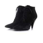 Pre-owned Laarzen Saint Laurent Vintage , Black , Dames