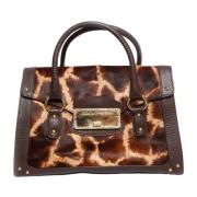 Handbag giraffe print Dolce & Gabbana Pre-owned , Brown , Dames