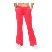 Ultra Lage Taille Broek Juicy Couture , Red , Dames