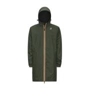 Eiffel 3.0 Warme Parka K-Way , Green , Heren