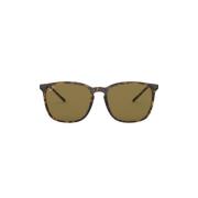 Donkerbruine Plastic Zonnebril Ray-Ban , Brown , Heren