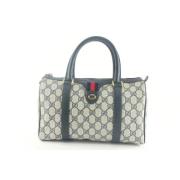 Pre-owned Canvas gucci-bags Gucci Vintage , Beige , Dames