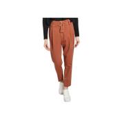 Hoge taille Ava jeans Reiko , Brown , Dames