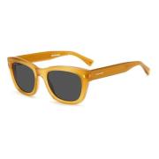Stijlvolle zonnebril voor heren Dsquared2 , Orange , Heren