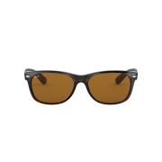 New Wayfarer Classic Zonnebril Ray-Ban , Brown , Dames