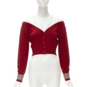 Pre-owned Wool tops Alexander Wang Pre-owned , Red , Dames