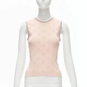 Pre-owned Cotton tops Chanel Vintage , Pink , Dames