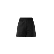Trendy Katoenen Shorts voor Vrouwen BomBoogie , Black , Dames