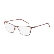 Metalen Frame Zonnebril Made in Italia , Brown , Dames