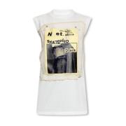 Mouwloze top Maison Margiela , White , Dames