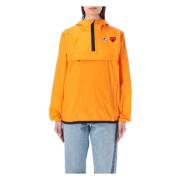 K-Way Full Zip Hoodie Comme des Garçons , Orange , Dames