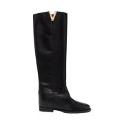 Boots Via Roma 15 , Black , Dames