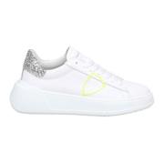 Witte Tres Temple Lage Top Sneakers Philippe Model , White , Dames