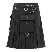 Geplooide Rok voor Vrouwen Givenchy , Black , Dames