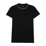 T-shirt met print aan de voorkant John Richmond , Black , Dames