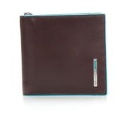 Wallet with money clip Piquadro , Brown , Heren