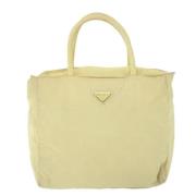 Pre-owned Fabric prada-bags Prada Vintage , Beige , Dames