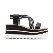 Zwarte Sandalen met Stijl Stella McCartney , Black , Dames