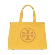 ‘Ella’ shopper tas Tory Burch , Yellow , Dames