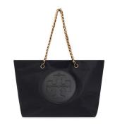 ‘Ella’ shopper tas Tory Burch , Black , Dames